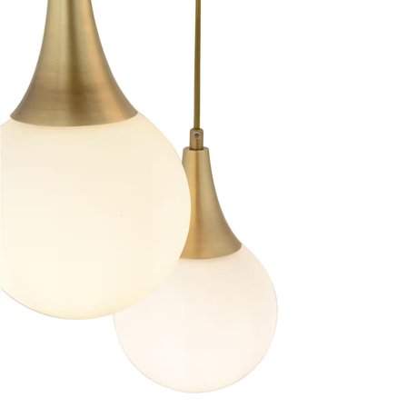 Damla 3 Lü Yuvarlak Eskitme Modern Sarkıt Mutfak Oturma Odası Salon Sarkıt Avize 