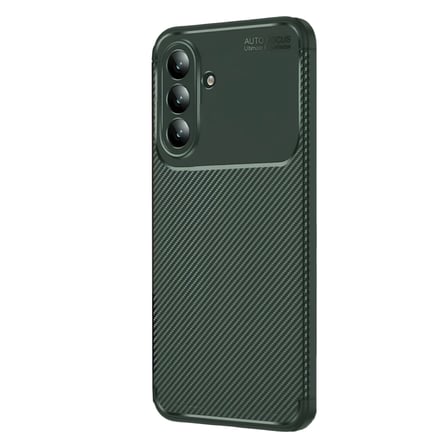 Samsung Galaxy S26 Auto Focus Karbon Kapak - Koyu Yeşil