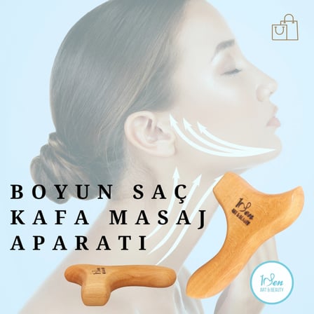 Maderoterapi Bas Boyun Sac Masaj Aleti