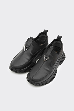 Casual Hakiki Deri Kadın Ayakkabı