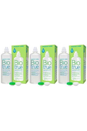 Bıo True 300 ml Lens Solüsyonu (3 ADET)
