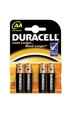 Duracell Aa Kalem Pil (4lü) Paket Fiyat
