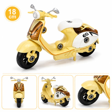 18 cm klasik Oyuncak Scooter motor