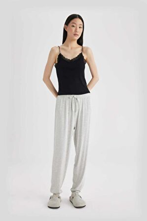 DeFacto Regular Fit Ribana Atlet-Fall in Love A9744AX24SPBK81