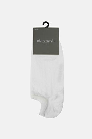 PİERRE CARDİN Bambu 6'lı Erkek Sneakers Kaymaz Çorap 3070-PC BEYAZ