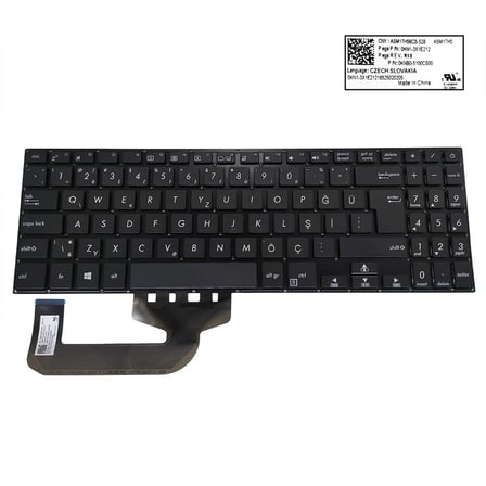 Asus X507L Notebook Klavye - Tuş Takımı (Siyah TR) / KL0324