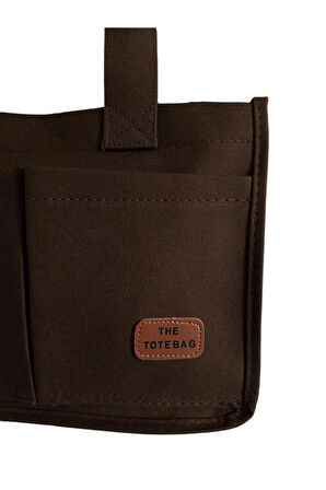 ÜÇ GÖZLÜ THE TOTE BAG KANVAS KADIN EL OMUZ ÇANTA ÇAPRAZ ASKILI 21X32x12cm