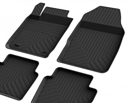 Ford Fiesta 7 Ferrous 4D Havuzlu Kauçuk Paspas 2008 2015