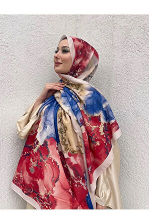 Yeni Sezon Lotus Desen Soft Pamuk Rahat ve Zarif Şal