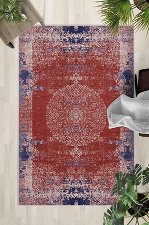 Kaymaz Taban Yıkanabilir Halı – Mutfak, Salon, Yatak Odası için Modern Dijital Baskı Halı (SLNHALI30