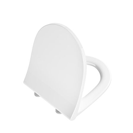 VitrA Sento 130-003R009 Klozet Kapağı, Yavaş Kapanır, Kolay Çıkabilir, Beyaz