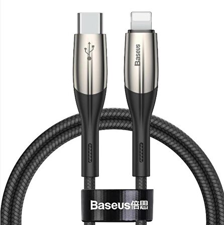 Baseus Super Şarj Örgü Tasarım 1Mt 18W İPhone Şarj Kablo İphone 11 12 13 14 Pro Max Şarj Ve Veri Aktarım