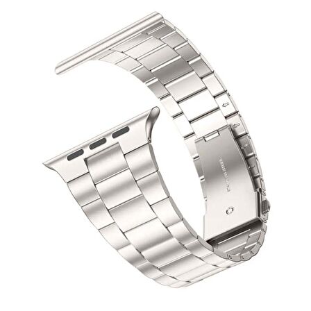 Apple Watch Ultra Seri 49mm Uyumlu Ironweft Döküm Çelik Metal Kordon