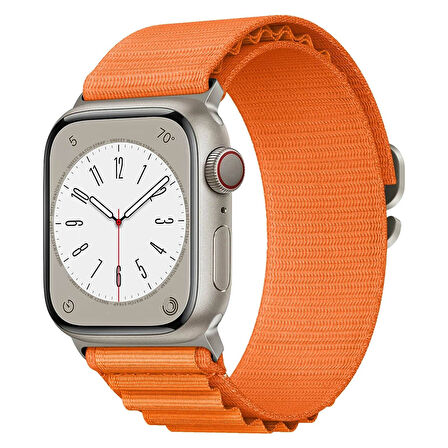 Apple Watch 38mm 40mm 41mm Seri 1 2 3 4 5 6 7 8 Se Uyumlu Frost Alpine Loop Kordon