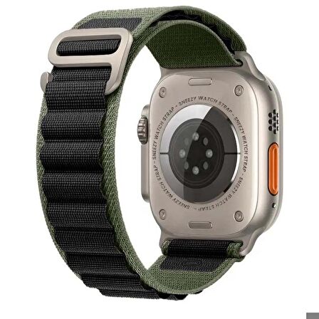 Apple Watch 49mm Ultra Seri Uyumlu Frost Alpine Loop Kordon