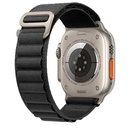 Apple Watch 49mm Ultra Seri Uyumlu Frost Alpine Loop Kordon
