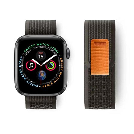 Apple Watch 38mm 40mm 41mm Seri 1 2 3 4 5 6 7 8 Se Uyumlu Wander Trail Loop Kordon