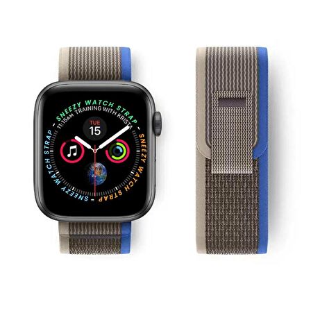 Apple Watch 42mm 44mm 45mm Seri 1 2 3 4 5 6 7 8 Se Uyumlu Wander Trail Loop Kordon