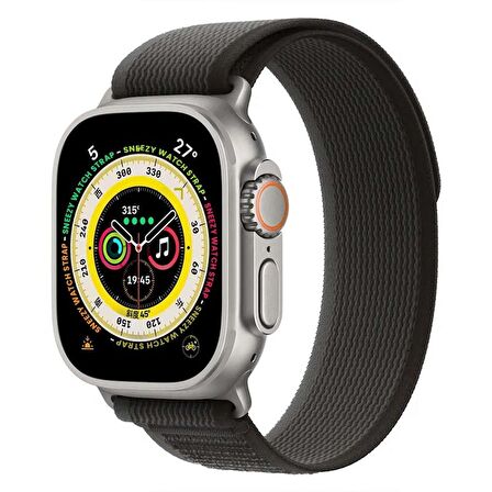 Apple Watch 49mm Ultra Seri Uyumlu  Wander Trail Loop Kordon