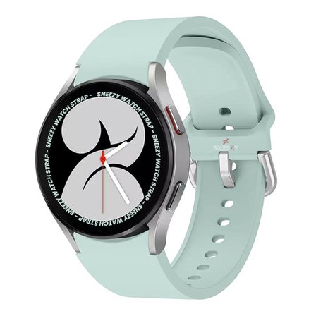 Samsung Galaxy Watch 4 5 Pro 40 42 44 45 46mm Uyumlu Orjinal Tasarım Kavisli PureLux Silikon Kordon