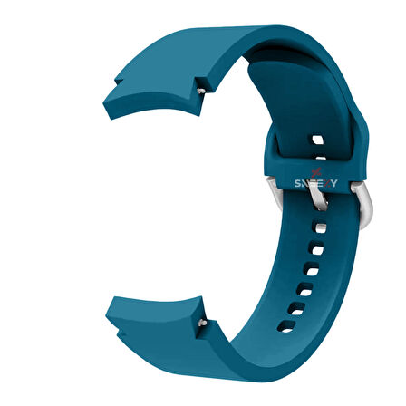 Samsung Galaxy Watch 4 5 Pro 40 42 44 45 46mm Uyumlu Orjinal Tasarım Kavisli PureLux Silikon Kordon