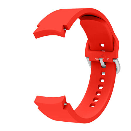Samsung Galaxy Watch 4 5 Pro 40 42 44 45 46mm Uyumlu Orjinal Tasarım Kavisli PureLux Silikon Kordon