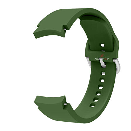 Samsung Galaxy Watch 4 5 Pro 40 42 44 45 46mm Uyumlu Orjinal Tasarım Kavisli PureLux Silikon Kordon