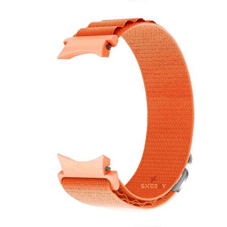 Samsung Galaxy Watch 4 5 Pro 40 42 44 45 46mm Uyumlu Kavisli Tasarım Frost Alpine Loop Kordon