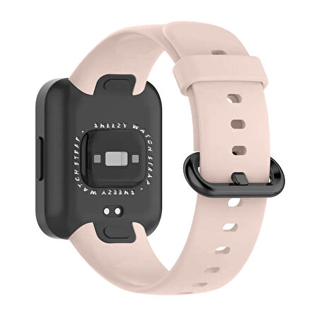 Xiaomi Mi Watch Lite Kordon Tam Uyumlu Eternity Silikon Kordon