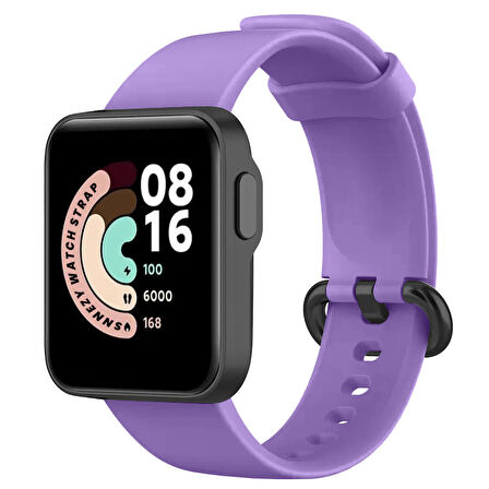 Xiaomi Mi Watch Lite Kordon Tam Uyumlu Eternity Silikon Kordon
