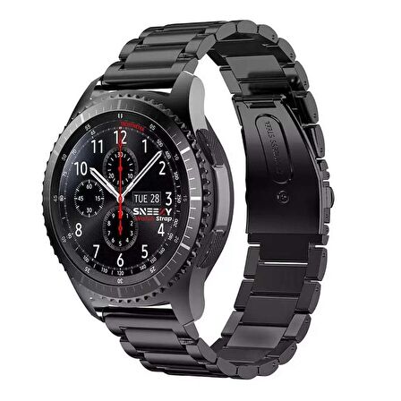 Amazfit Watch GTR 3 Pro-GTR 3-GTR 2e-GTS 2-GTR 47mm 22mm Uyumlu Ironweft Döküm Çelik Metal Kordon