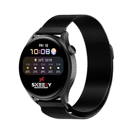 Xiaomi Watch S1 -S1 Active -Mi Watch -Watch Color 22mm Uyumlu Woven Wire Tasarım Metal Hasır Kordon