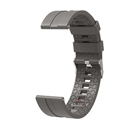 Samsung Galaxy Watch 46mm R800 – Watch 3 45mm R840 22mm Uyumlu NovaGT Supreme Silikon Kordon