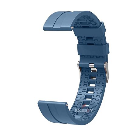 Samsung Gear S3 Frontier R760 – S3 Classic R770 22mm Uyumlu NovaGT Supreme Silikon Kordon