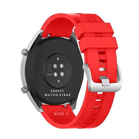 Huawei Watch Ultimate – Watch Buds 22mm Uyumlu NovaGT Supreme Silikon Kordon