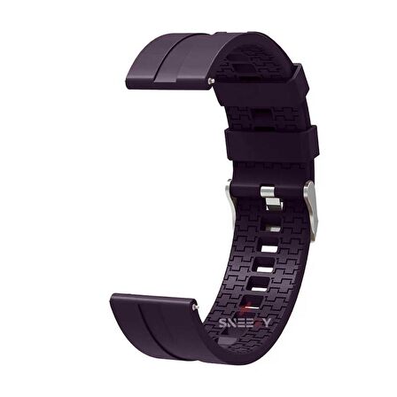 Huawei Watch GT Runner-Sport 46mm- GT2 E 22mm Uyumlu NovaGT Supreme Silikon Kordon