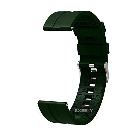 Haylou Solar LS05 – RS3 LS04 – RT LS05S 22mm Uyumlu NovaGT Supreme Silikon Kordon