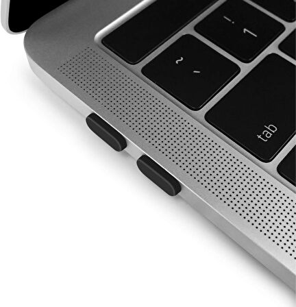 Macbook Pro Uyumlu Şarj ve Kablo Giriş Toz ve Kirden koruyan 9 Adet Silikon Kavuçuk Tıkaçları