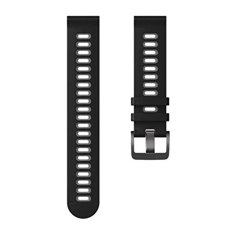 Amazfit Watch GTR 3 Pro-GTR 3-GTR 2e-GTS 2-GTR 47mm 22mm Uyumlu Stride Çift Renkli Silikon Kordon