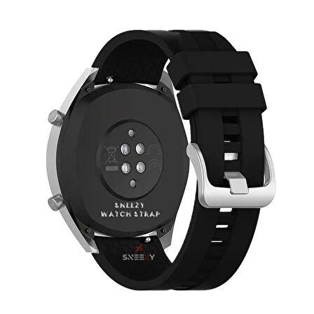 Samsung Gear S3 Frontier R760 – S3 Classic R770 22mm Uyumlu NovaGT Supreme Silikon Kordon
