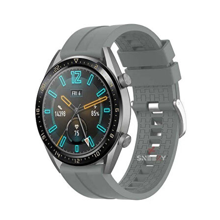 Huawei Watch GT3 Elite-Active 46mm-GT3 Pro-GT3 Se 22mm Uyumlu NovaGT Supreme Silikon Kordon