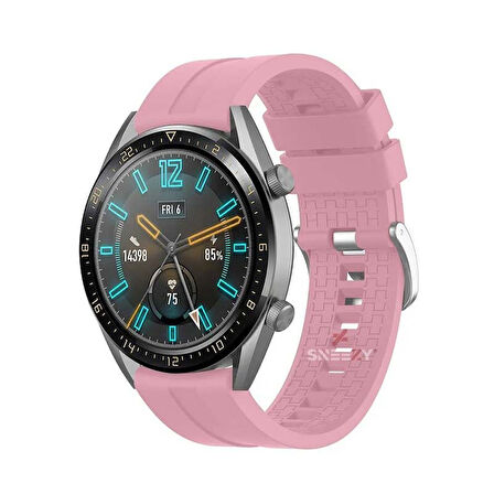 Huawei Watch GT3 Elite-Active 46mm-GT3 Pro-GT3 Se 22mm Uyumlu NovaGT Supreme Silikon Kordon