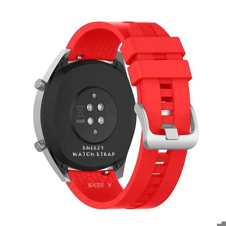 Huawei Watch GT Runner-Sport 46mm- GT2 E 22mm Uyumlu NovaGT Supreme Silikon Kordon