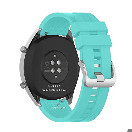 Huawei Watch GT Runner-Sport 46mm- GT2 E 22mm Uyumlu NovaGT Supreme Silikon Kordon