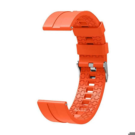 Huawei Watch GT Runner-Sport 46mm- GT2 E 22mm Uyumlu NovaGT Supreme Silikon Kordon