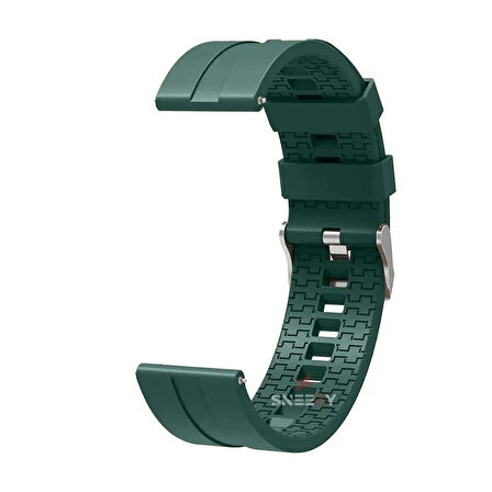 Haylou Solar LS05 – RS3 LS04 – RT LS05S 22mm Uyumlu NovaGT Supreme Silikon Kordon