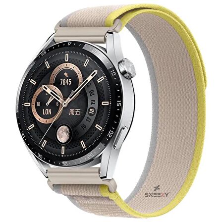 Huawei Watch GT2 Elite-Sport-Classic 46mm-GT2 Pro 22mmUyumlu Wander Trail Loop Kordon