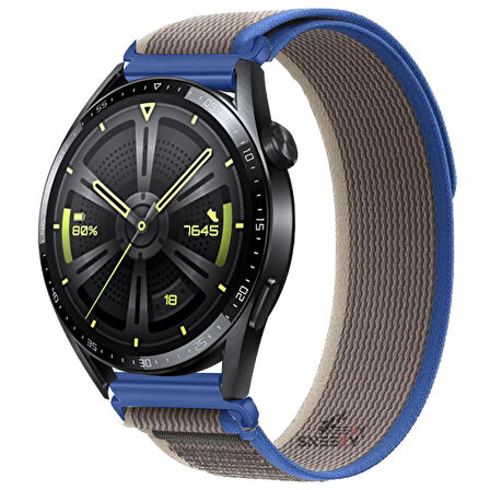 Huawei Watch GT Runner-Sport 46mm- GT2 E 22mmUyumlu Wander Trail Loop Kordon