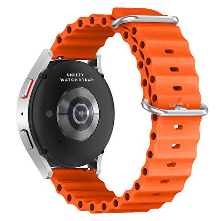 Huawei Watch Ultimate – Watch Buds 22mm Uyumlu Seaflex Ocean Silikon Kordon