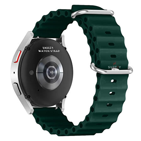 Huawei Watch GT3 Elite-Active 46mm-GT3 Pro-GT3 Se 22mm Uyumlu Seaflex Ocean Silikon Kordon